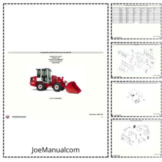Weidemann 2006 P50 Wheel Loader Parts Catalog