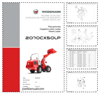 Weidemann 2070CX50LP Wheel Loader Parts Catalog v1.0 IT ES EN (1)