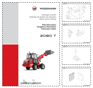 Weidemann 2080 T Telescopic Loader Parts Catalog v1.0 IT ES EN