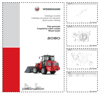 Weidemann 2080 Wheel Loader Parts Catalog IT ES EN