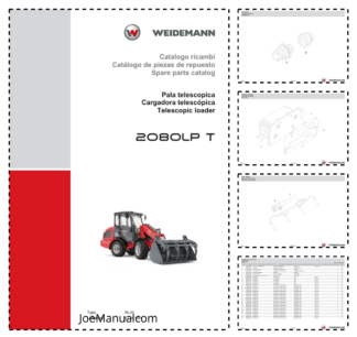 Weidemann 2080LP T Telescopic Loader Parts Catalog IT ES EN