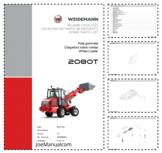 Weidemann 2080T Telescopic Loader Parts Catalog v1.0 IT ES EN