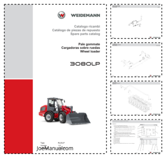Weidemann 3080LP Wheel Loader Parts Catalog v1.0 IT ES EN