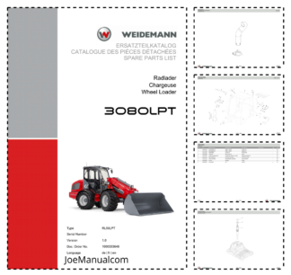Weidemann 3080LPT Telescopic Loader Parts Catalog v1.0 DE FR EN