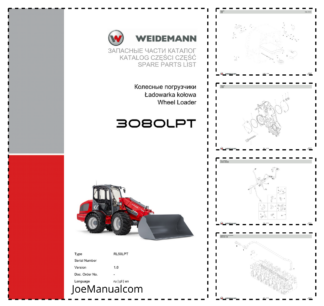 Weidemann 3080LPT Telescopic Loader Parts Catalog v1.0 RU PL EN