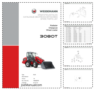 Weidemann 3080T Telescopic Loader Parts Catalog v1.0 DE FR EN