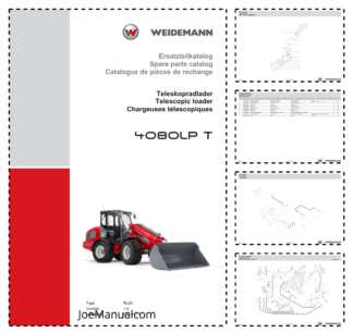 Weidemann 4080LP T Telescopic Loader Parts Catalog v1.0 DE EN FR