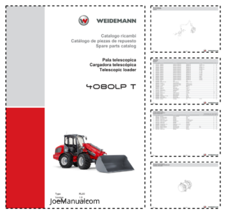Weidemann 4080LP T Telescopic Loader Parts Catalog v1.0 IT ES EN