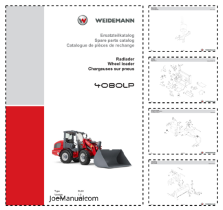 Weidemann 4080LP Wheel Loader Parts Catalog v1.0 DE EN FR
