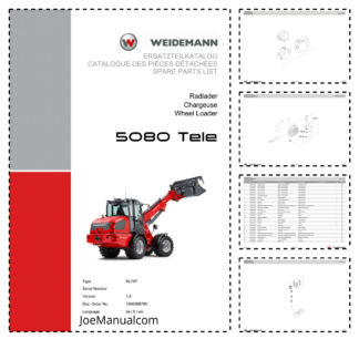 Weidemann 5080 Tele Telescopic Loader Parts Catalog v1.0 DE FR EN