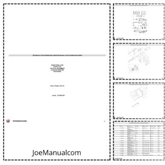 Weidemann Perkins 103-10 Engine Parts Catalog