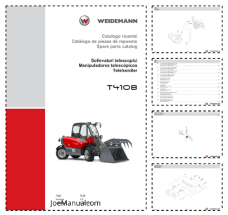 Weidemann T4108 Telehandler Parts Catalog v1.0 IT ES EN