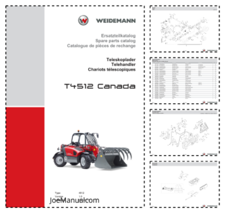 Weidemann T4512 Canada Telescopic Parts Catalog v1.0 DE EN FR