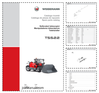 Weidemann T5522 Telehandler Parts Catalog v1.0 IT ES EN