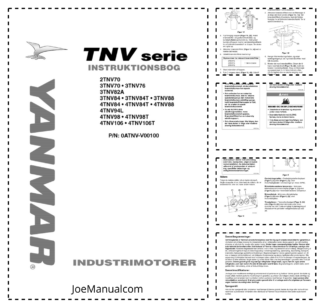 Yanmar 2TNV 3TNV 4TNV Series Engine Operators Manual DK