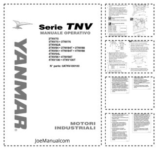 Yanmar 2TNV 3TNV 4TNV Series Engine Operators Manual IT