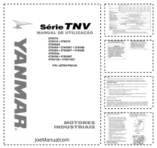 Yanmar 2TNV 3TNV 4TNV Series Engine Operators Manual PT