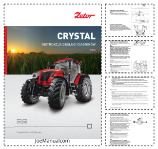 Zetor Crystal Tractor Operators Manual PL 2015