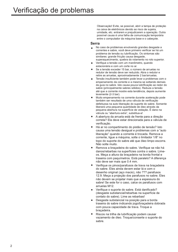 Valmet 370E Processing Head Operators Manual PT - Image 13