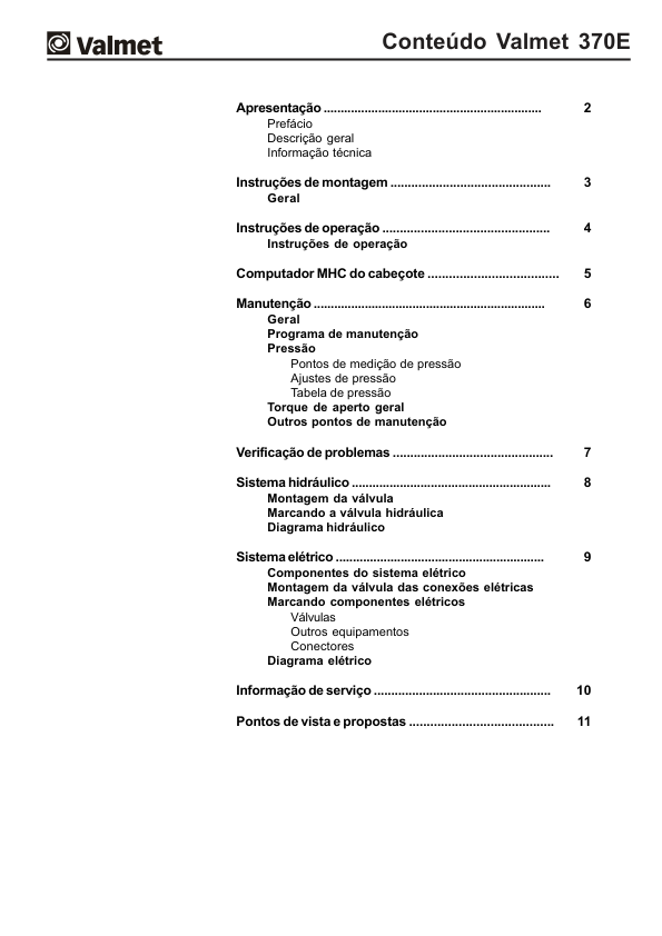 Valmet 370E Processing Head Operators Manual PT - Image 5