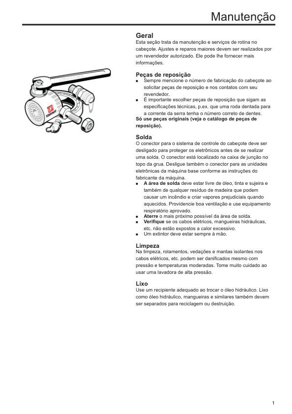 Valmet 370E Processing Head Operators Manual PT - Image 11