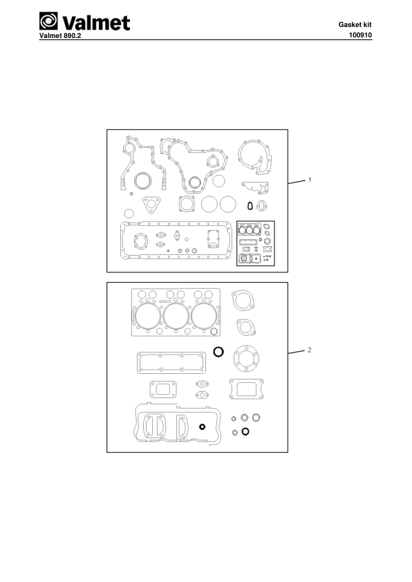 Valmet 890.2 Forwarder Parts Catalog PT - Image 7