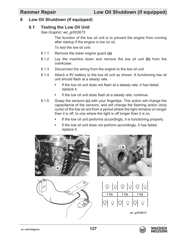 Wacker Neuson BS 50 60 70 500 600 700 65 650 70 720 Rammer Repair Manual v11 - Image 13