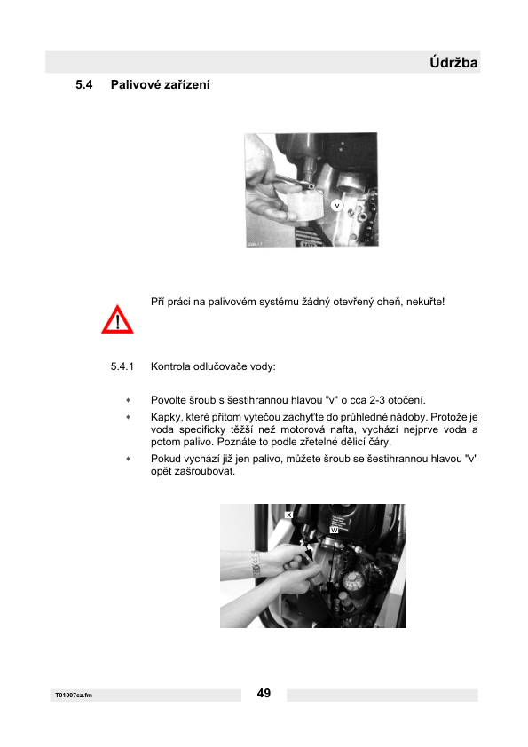 Wacker Neuson DPU 6055He Vibratory Plate Operators Manual CZ - Image 14