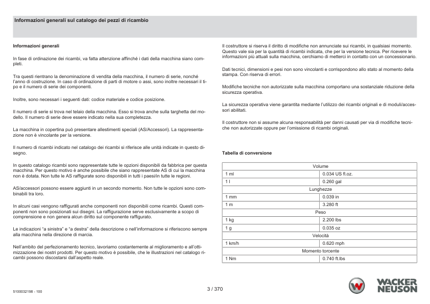 Wacker Neuson RD 27-120.3 Roller Parts Catalog v100 IT ES EN - Image 4