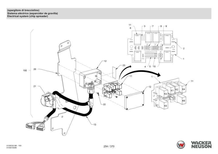 Wacker Neuson RD 27-120.3 Roller Parts Catalog v100 IT ES EN - Image 14