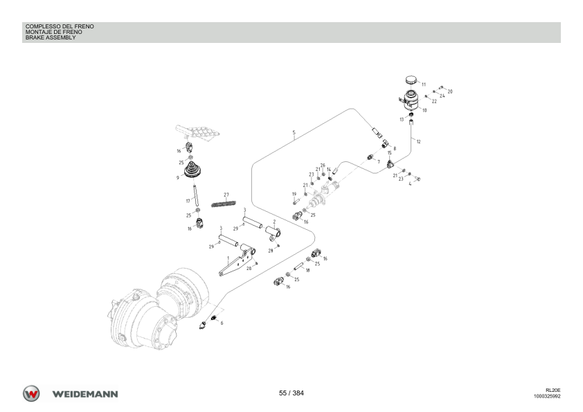 Weidemann 1060 eHoftrac Wheel Loader Parts Catalog v1.0 IT ES EN - Image 8