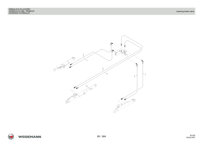 Weidemann 1060 eHoftrac Wheel Loader Parts Catalog v1.0 IT ES EN - Image 9