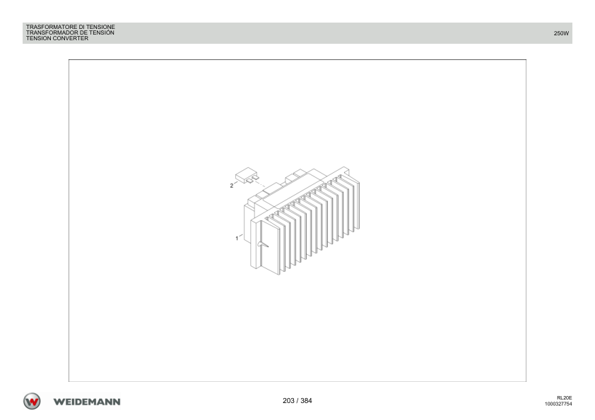 Weidemann 1060 eHoftrac Wheel Loader Parts Catalog v1.0 IT ES EN - Image 7
