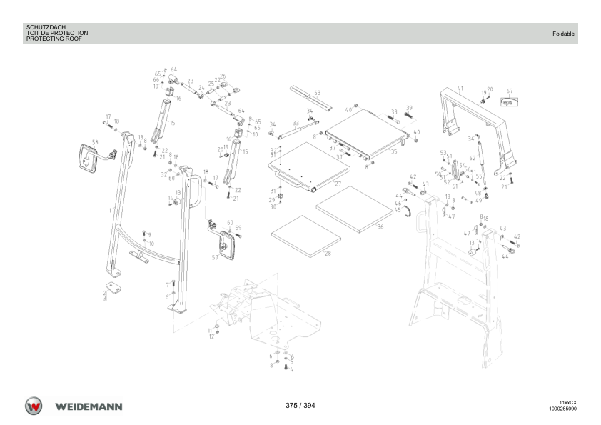 Weidemann 1130CX30 Wheel Loader Parts Catalog v1.0 DE FR EN - Image 9
