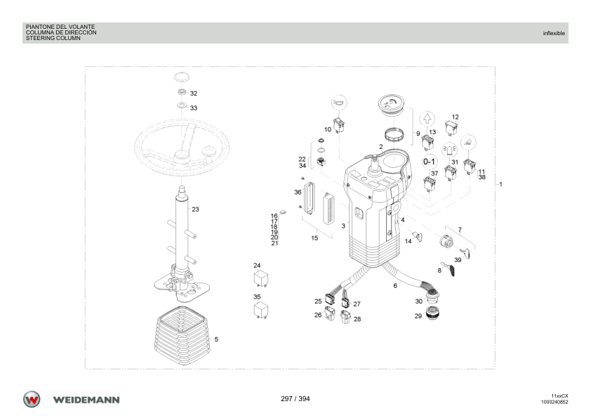 Weidemann 1130CX30 Wheel Loader Parts Catalog v1.0 IT ES EN - Image 11