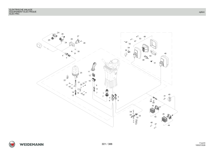 Weidemann 1140CX30 Wheel Loader Parts Catalog v1.0 DE FR EN - Image 9