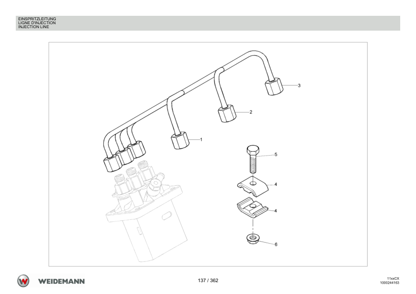 Weidemann 1150CX30 Wheel Loader Parts Catalog v1.0 DE FR EN - Image 7