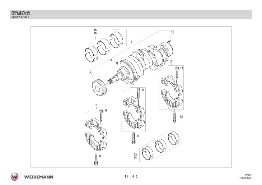 Weidemann 1160CC30 Wheel Loader Parts Catalog v1.0 DE FR EN - Image 10