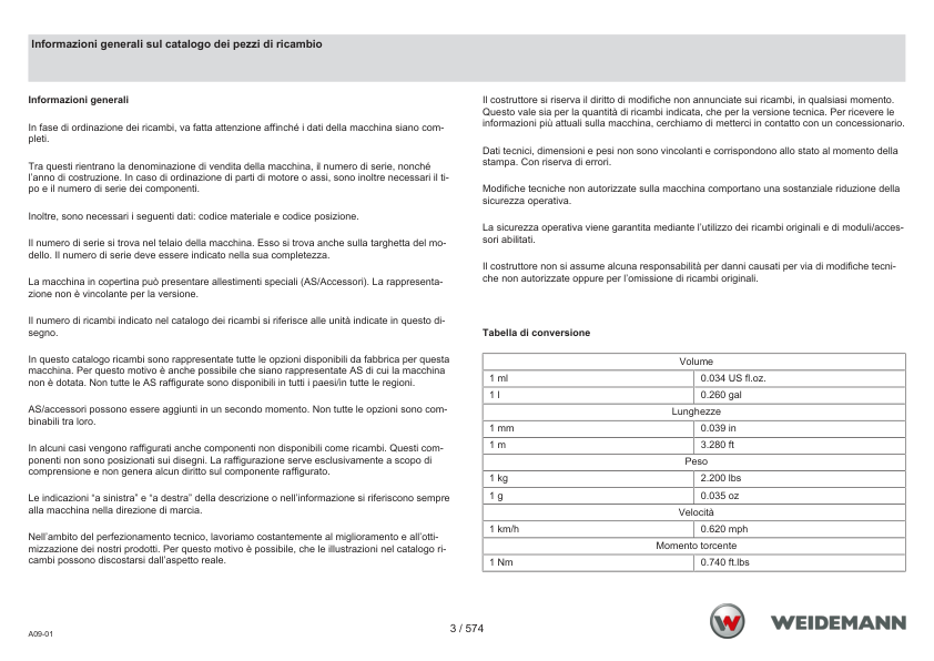 Weidemann 1190e Wheel Loader Parts Catalog v1.0 IT ES EN - Image 4