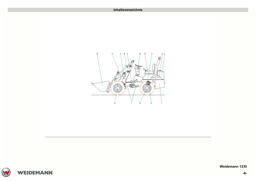 Weidemann 1230 P22 P26 P27 P33 Wheel Loader Parts Catalog - Image 7