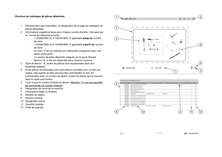 Weidemann 1230CX30 Wheel Loader Parts Catalog 1.0 DE FR EN - Image 7