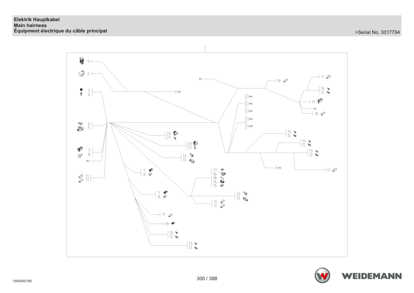 Weidemann 1230CX30 Wheel Loader Parts Catalog v1.0 DE EN FR - Image 15