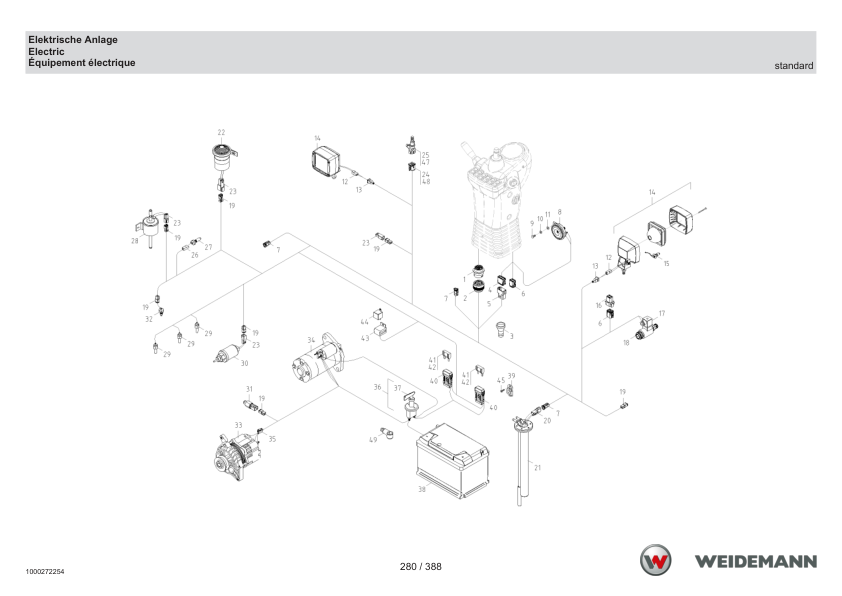 Weidemann 1230CX30 Wheel Loader Parts Catalog v1.0 DE EN FR - Image 14