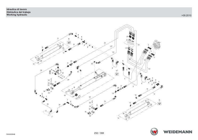 Weidemann 1230CX30 Wheel Loader Parts Catalog v1.0 IT ES EN - Image 14