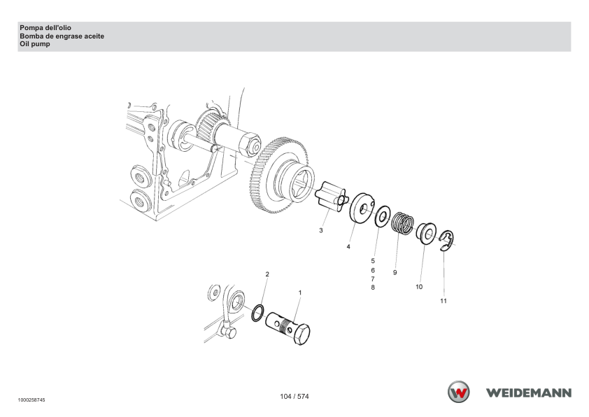 Weidemann 1230CX35 Wheel Loader Parts Catalog v1.0 IT ES EN - Image 10