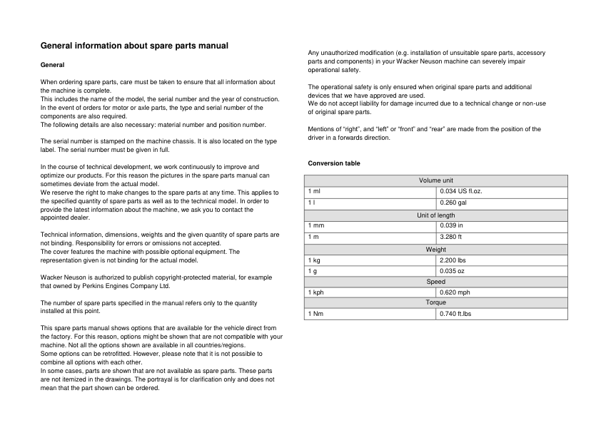 Weidemann 1250CX35 Wheel Loader Parts Catalog v1.0 IT ES EN - Image 8