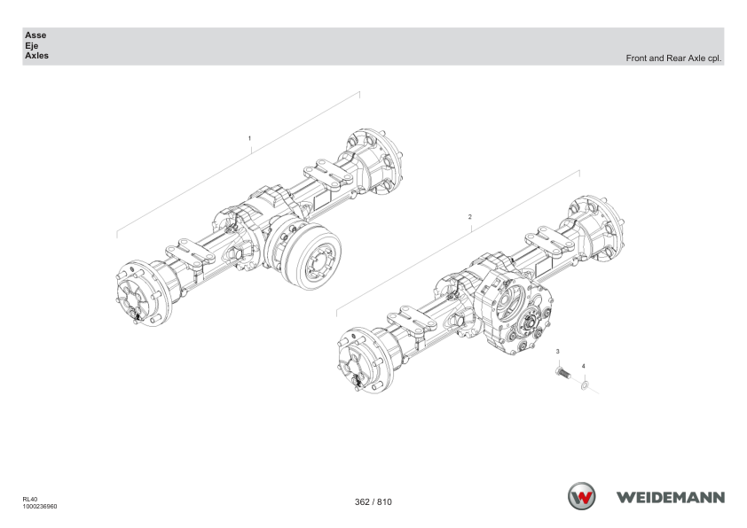 Weidemann 2080 Stage V Wheel Loader Parts Catalog IT ES EN - Image 8