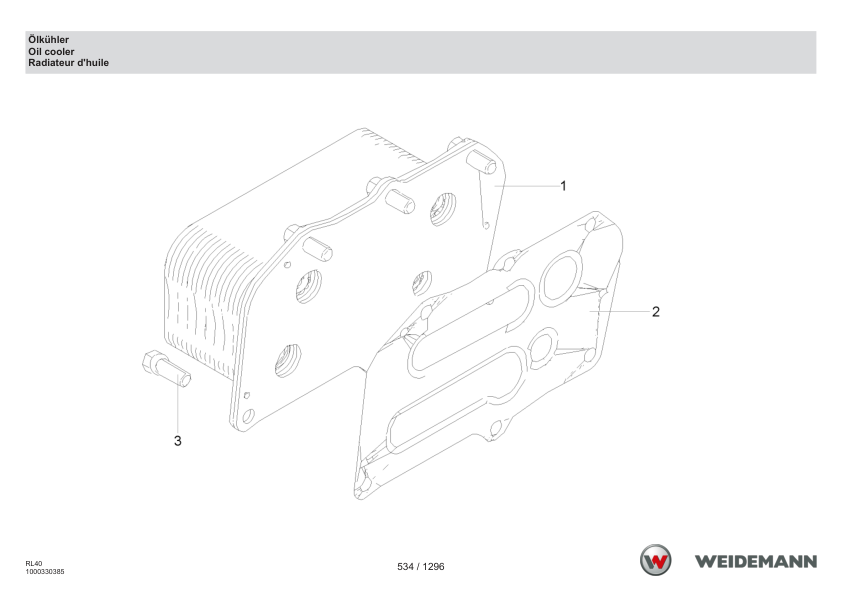 Weidemann 2080 T Telescopic Loader Parts Catalog v1.0 DE EN FR 10000328553 - Image 9