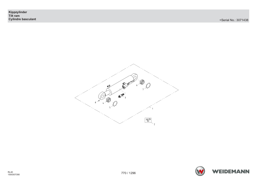 Weidemann 2080 T Telescopic Loader Parts Catalog v1.0 DE EN FR 10000328553 - Image 10