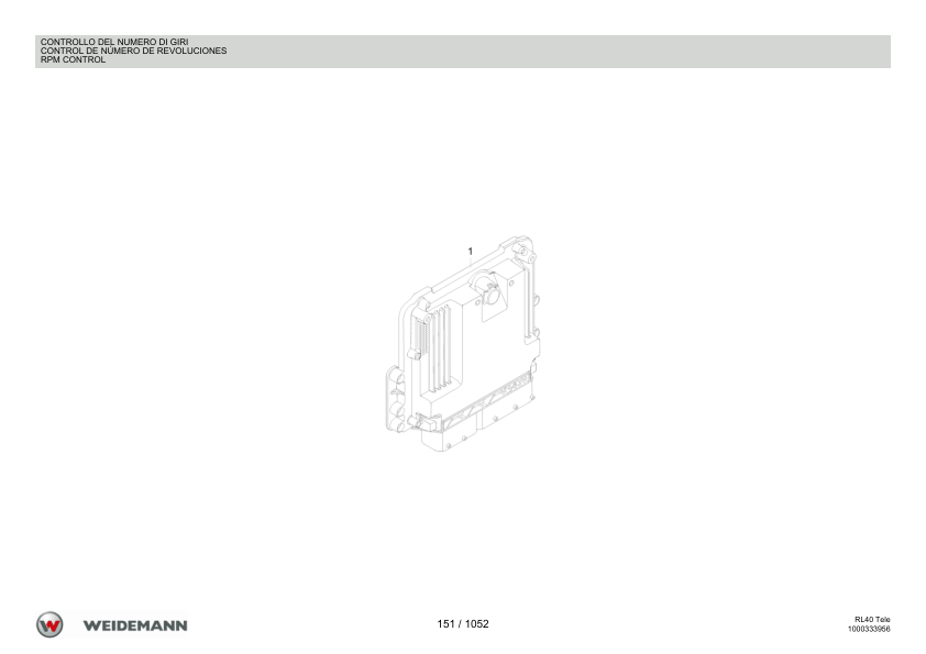 Weidemann 2080T Telescopic Loader Parts Catalog v1.0 IT ES EN - Image 7